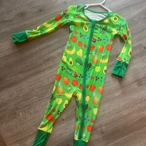 Little Sleepies Green once upon a farm Zippie